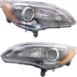 For 2011 Chrysler 200 / Convertible 2012 Headlight Assembly S Model (CLX-M0-333-1192L-ASN2-CL360A55-PARENT1)
