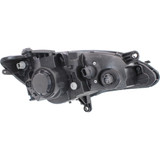 For Chrysler 200 Sedan / S Model Headlight Assembly 2011-2014 Black Bezel CAPA Certified (CLX-M0-333-1192L-ACD2-CL360A55-PARENT1)