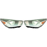 For Kia Rio Hatchback Headlight Assembly 2018 2019 (CLX-M0-323-1161L-AS2-CL360A56-PARENT1)