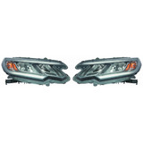 For Honda CR-V / LX Headlight Assembly 2015 2016 w/o LED DRL (CLX-M0-317-1172L-AS2-CL360A55-PARENT1)