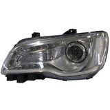 For Chrysler 300 Headlight Assembly 2015 2016 2017 Halogen Chrome Bezel (CLX-M0-333-1193L-ASC1-CL360A55-PARENT1)