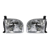 For Toyota Sequoia Headlight Assembly 2001-2004 Pair Driver and Passenger Side For TO2502144 | 81150-0C020 Double Cab (PLX-M0-312-1154L-AS-CL360A50)