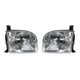 For Toyota Sequoia Headlight Assembly 2001-2004 Pair Driver and Passenger Side For TO2502144 | 81150-0C020 Double Cab (PLX-M0-312-1154L-AS-CL360A50)