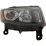 For Jeep Grand Cherokee Headlight Assembly 2014 2015 2016 Halogen STD Type Black (CLX-M0-333-1194L-ASN2-CL360A55-PARENT1)