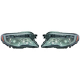 For Honda Pilot Headlight Assembly 2016 17 18 19 2020 Halogen (CLX-M0-317-1174L-AS2-CL360A55-PARENT1)