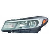 For Kia Forte Sedan Headlight Assembly 2018 Halogen w/o LED Position Lamp CAPA (CLX-M0-323-1156L-AC2-CL360A55-PARENT1)