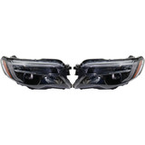 For Honda Ridgeline / EX / EXL Headlight Assembly 2017 2018 2019 Halogen (CLX-M0-317-1174L-ASD2-CL360A56-PARENT1)