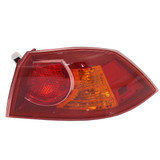 For Mitsubishi Lancer Evolution Tail Light 2008 Outer CAPA MI2804100 (CLX-M0-314-1925L-AC-CL360A51-PARENT1)