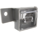 For Chevy Silverado 2500 / 3500 HD License Lamp 2015 16 17 18 19 2020 Chrome CAPA Certified (CLX-M0-335-2103L-UC-CL360A52-PARENT1)