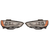 For Audi A3 / S3 Sedan Headlight Unit 2015 2016 (CLX-M0-346-1118LMUSHM7-CL360A55-PARENT1)