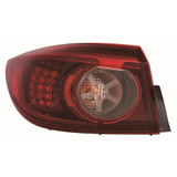 For Mazda 3 Sedan Tail Light Assembly LED Type Smoke Outer 2014 2015 (CLX-M0-316-1941L-AS-CL360A55-PARENT1)