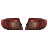 For Mazda 3 Sedan Tail Light Assembly LED Type Smoke Outer 2014 2015 (CLX-M0-316-1941L-AS-CL360A55-PARENT1)