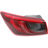 For Mazda CX-3 Tail Light Assembly 2016 2017 2018 Outer LED Type CAPA (CLX-M0-316-1946L-AC-CL360A55-PARENT1)