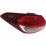 For Kia Forte Tail Light Assembly 2017 2018 | Outer | Sedan | Halogen (CLX-M0-USA-RK73010006-CL360A70-PARENT1)
