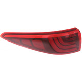 For Kia Sportage Outer Tail Light Assembly 2017 2018 2019 LED (CLX-M0-USA-RK73010008-CL360A70-PARENT1)