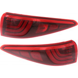 For Kia Sportage Outer Tail Light Assembly 2017 2018 2019 LED (CLX-M0-USA-RK73010008-CL360A70-PARENT1)