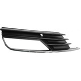 For Audi A3 / A3 Quattro Fog Light Cover 2015 2016 Outer | Cover Grille | Convertible / Sedan | DOT / SAE Compliance (CLX-M0-USA-REPA108024-CL360A70-PARENT1)