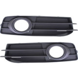 For Audi A3 / A3 Quattro Fog Light Cover 2009 10 11 12 2013 | Black | w/ Sport Package | DOT / SAE Compliance (CLX-M0-USA-REPA108602-CL360A70-PARENT1)