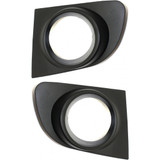 For Nissan Sentra Fog Light Cover 2007 08 09 10 11 2012 | Textured Black | DOT / SAE Compliance (CLX-M0-USA-REPN108606-CL360A70-PARENT1)