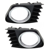 For Toyota Prius V Fog Light Cover 2012 2013 2014 | Paint to Match | DOT / SAE Compliance (CLX-M0-USA-REPT108642-CL360A70-PARENT1)