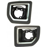 For GMC Sierra 2500 HD / 3500 HD Fog Light Cover 2015 16 17 2018 | Bezel | Primed | DOT / SAE Compliance (CLX-M0-USA-REPG108206-CL360A70-PARENT1)