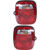 For Jeep Wrangler TJ Tail Light Assembly 1998-2006 (CLX-M0-USA-REPJ730130-CL360A70-PARENT1)