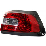 For Jeep Cherokee Outer Tail Light Assembly 2014 15 16 17 2018 CAPA (CLX-M0-USA-REPJ730158Q-CL360A70-PARENT1)