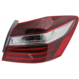 For Honda Accord Outer Tail Light Assembly 2016 2017 CAPA | Halogen | Sedan (CLX-M0-USA-REPHD730102Q-CL360A70-PARENT1)