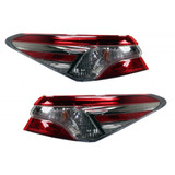 For Toyota Camry Outer Tail Light Assembly 2018 SE Model (CLX-M0-USA-RT73010028-CL360A71-PARENT1)