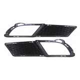For Kia Forte Fog Light Cover 2010 11 12 2013 | Sedan | Primed | Hole Cover | w/ Fog Lights | DOT / SAE Compliance (CLX-M0-USA-REPK018908-CL360A70-PARENT1)