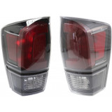 For Toyota Tacoma Tail Light Assembly 2017 2018 2019 Black Interior (CLX-M0-USA-RT73010014-CL360A70-PARENT1)