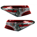 For Toyota Camry Outer Tail Light Assembly 2018 L/LE Model | CAPA (CLX-M0-USA-RT73010030Q-CL360A70-PARENT1)
