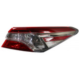 For Toyota Camry Outer Tail Light Assembly 2018 2019 SE Model Excludes Hybrid Model (CLX-M0-USA-RT73010032-CL360A70-PARENT1)