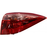 For Toyota Corolla CE / L / LE / LE Eco Tail Light Assembly 2017 2018 2019 Outer | CAPA (CLX-M0-USA-RT73010002Q-CL360A70-PARENT1)