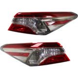 For Toyota Camry Outer Tail Light Assembly 2018 2019 SE Model Excludes Hybrid Model | CAPA (CLX-M0-USA-RT73010032Q-CL360A70-PARENT1)