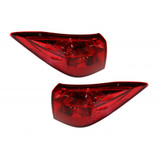 For Toyota Corolla Outer Tail Light Assembly 2017 2018 2019 | SE / XLE / XSE Model (CLX-M0-USA-RT73010006-CL360A70-PARENT1)
