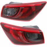 For Mazda CX3 Tail Light Assembly 2016 2017 2018 | Outer | LED Type (CLX-M0-USA-RM73010010-CL360A70-PARENT1)