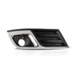 For Chevy Traverse Fog Light Cover 2013 14 15 16 2017 | Black/Chrome | DOT / SAE Compliance (CLX-M0-USA-REPC108618-CL360A70-PARENT1)