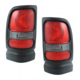 For Dodge Ram 2500 / 3500 Tail Light Assembly 1994-2002 w/o Sport Package | w/o Bulbs (CLX-M0-USA-TRI4728-CL360A70-PARENT1)