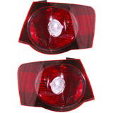 For Volkswagen Jetta Outer Tail Light Assembly 2008 2009 2010 | Sedan (CLX-M0-USA-REPV730314-CL360A70-PARENT1)