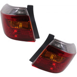 For Toyota Highlander Tail Light Assembly 2008 2009 2010 | Amber / Clear / Red Lens | Sport Model | w/o Bulbs (CLX-M0-USA-REPT730112-CL360A70-PARENT1)