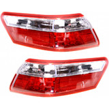 For Toyota Camry Outer Tail Light Assembly 2007 2008 2009 | LED | Hybrid Model | w/o Bulbs (CLX-M0-USA-REPT730106-CL360A70-PARENT1)
