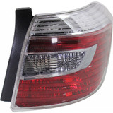 For Toyota Highlander Hybrid Tail Light Assembly 2008 2009 2010 | Clear and Red Lens (CLX-M0-USA-REPT730114-CL360A70-PARENT1)