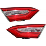 For Toyota Camry Inner Tail Light Assembly 2018 2019 SE Model | CAPA (CLX-M0-USA-RT73130010Q-CL360A70-PARENT1)