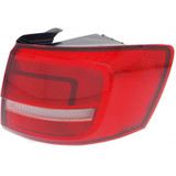 For Volkswagen Jetta Outer Tail Light Assembly 2015 | w/o LED Lights | Sedan (CLX-M0-USA-REPV730328-CL360A70-PARENT1)