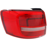For Volkswagen Jetta Outer Tail Light Assembly 2015 | w/o LED Lights | Sedan (CLX-M0-USA-REPV730328-CL360A70-PARENT1)