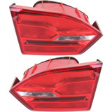 For Volkswagen Jetta Inner Tail Light Assembly 2011-2018 | Non-LED | Sedan | CAPA (CLX-M0-USA-REPV730308Q-CL360A70-PARENT1)