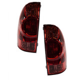 For Toyota Tacoma Tail Light Assembly 2005 06 07 2008 Halogen/Standard Type | CAPA (CLX-M0-USA-T730124Q-CL360A70-PARENT1)
