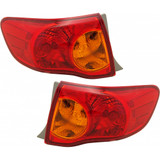 For Toyota Corolla Tail Light Assembly 2009 10 (CLX-M0-USA-REPT730104-CL360A70-PARENT1)