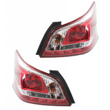 For Nissan Altima Tail Light Assembly 2013 | Halogen / Standard Type | Sedan | CAPA Certified (CLX-M0-USA-REPN730178Q-CL360A70-PARENT1)